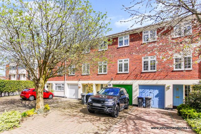Thumbnail Town house for sale in Riversdell Close, Chertsey