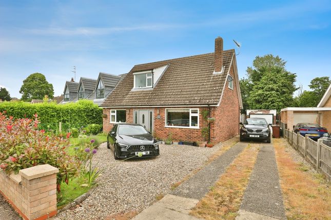 Thumbnail Detached bungalow for sale in Oakfields Close, Cringleford, Norwich