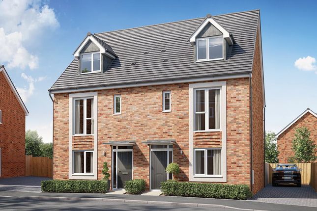 Semi-detached house for sale in "The Becket" at Groveley Lane, Cofton Hackett, Birmingham