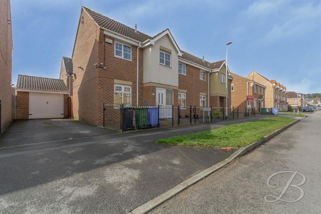 Thumbnail Semi-detached house to rent in Ruby Way, Mansfield