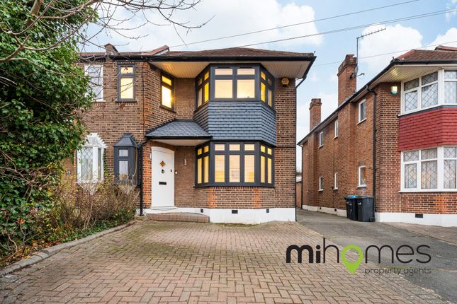Thumbnail Semi-detached house for sale in Abbotshall Avenue, Southgate