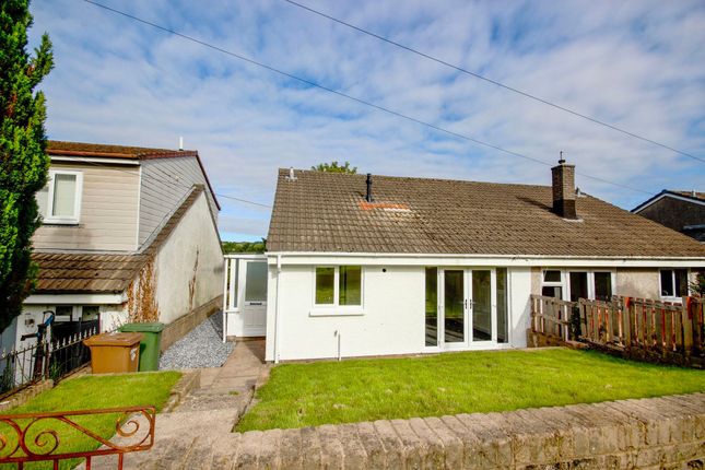 Thumbnail Semi-detached bungalow for sale in St. Davids Road, Maesycwmmer
