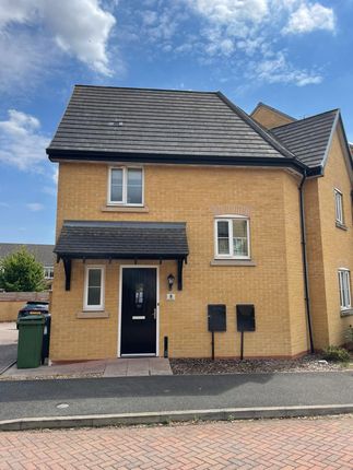 Thumbnail End terrace house to rent in Sprigs Road, Hampton Hargate, Peterborough