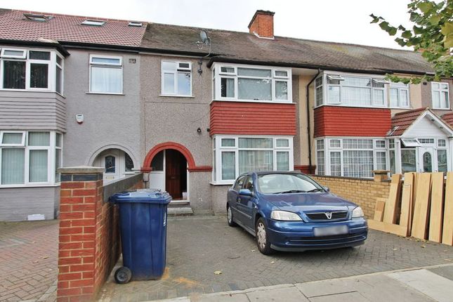 Thumbnail Terraced house to rent in Garrick Road, Greenford