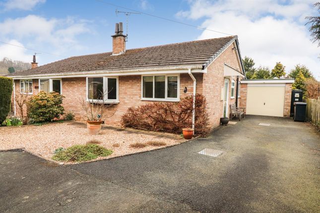 Thumbnail Semi-detached bungalow to rent in Brooklyn Road, Pant, Oswestry