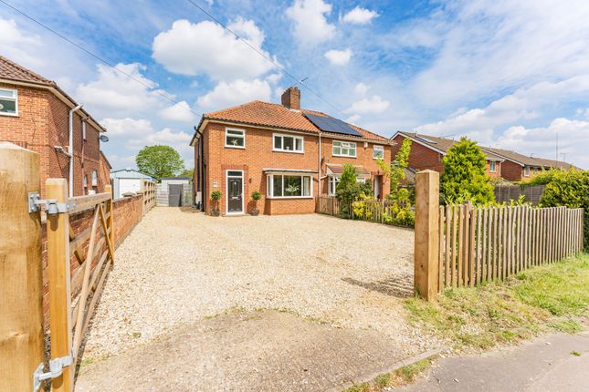 Semi-detached house for sale in Dereham Road, New Costessey, Norwich
