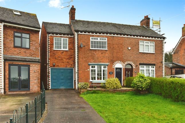 Semi-detached house for sale in Crewe Road, Willaston, Nantwich, Cheshire