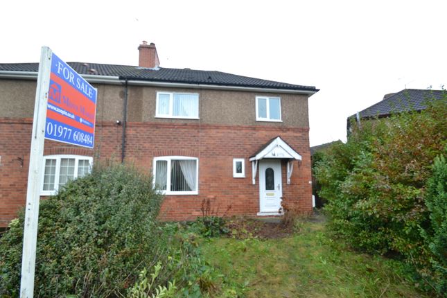 Thumbnail Semi-detached house for sale in Wrangbrook Road, Upton, Pontefract