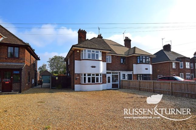 Thumbnail Semi-detached house for sale in Wootton Road, South Wootton, King's Lynn