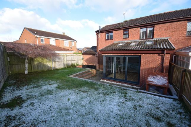 Thumbnail Semi-detached house for sale in Bywell Drive, Oakerside Park, Peterlee, County Durham