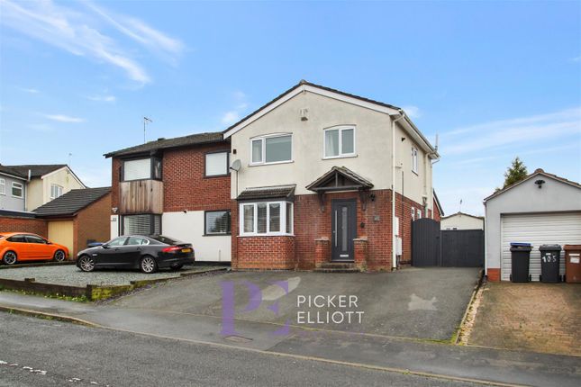 Semi-detached house for sale in Byron Street, Barwell, Leicester