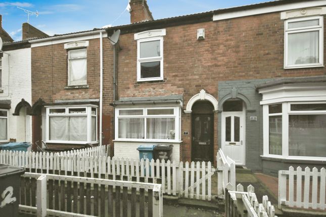2-bed terraced on Elder Avenue, Abbey Street, Hull HU9, £75,000