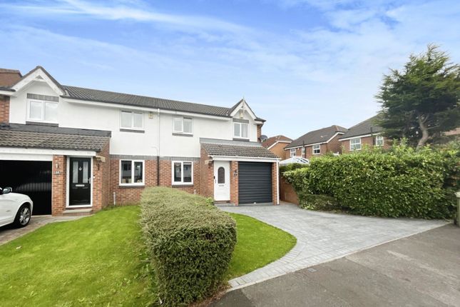 Thumbnail Semi-detached house for sale in Holburn Park, Stockton-On-Tees
