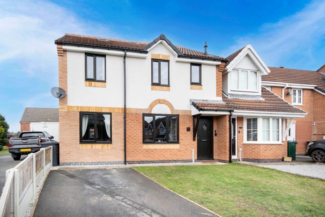 Thumbnail End terrace house for sale in Springwood Close, Branton, Doncaster