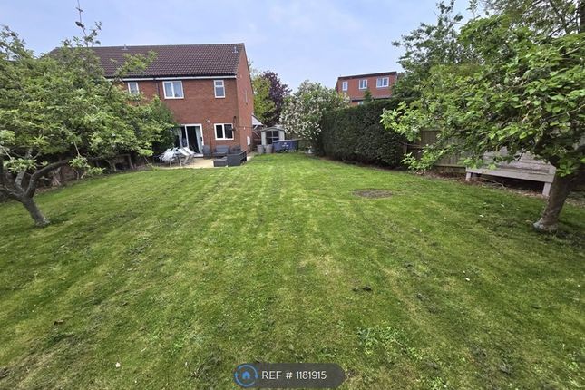 Thumbnail End terrace house to rent in Cumberland Way, St.Neots