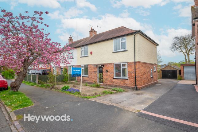 Semi-detached house to rent in Whitfield Avenue, Westlands, Newcastle-Under-Lyme