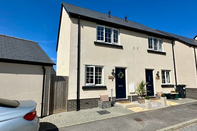 Semi-detached house for sale in Spinners Square, Chudleigh, Newton Abbot