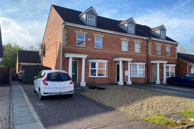 Thumbnail End terrace house for sale in Lansdown Close, Daventry, Northamptonshire