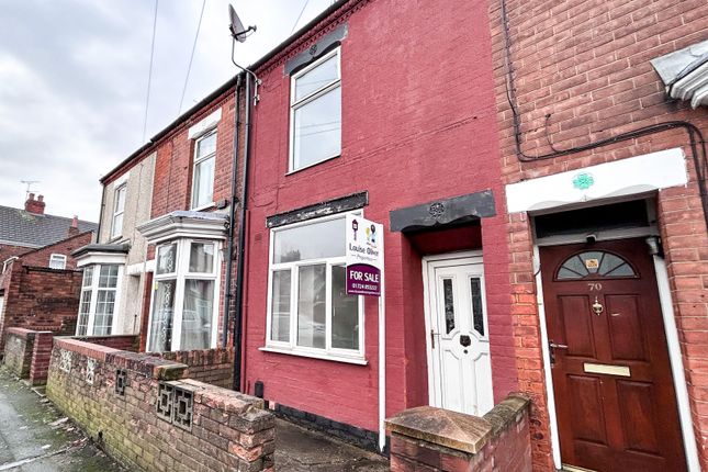 Thumbnail Terraced house for sale in Burke Street, Scunthorpe