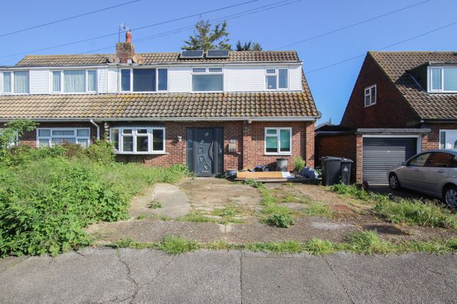Thumbnail Semi-detached house for sale in Wembley Avenue, Chelmsford