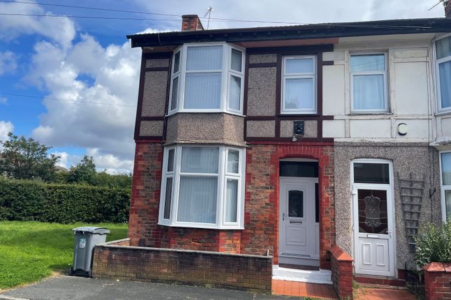 Thumbnail Terraced house to rent in Kempton Road, New Ferry, Wirral