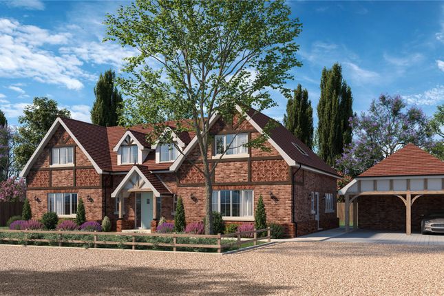 Thumbnail Detached house for sale in Browninghill Green, Baughurst, Tadley, Hampshire