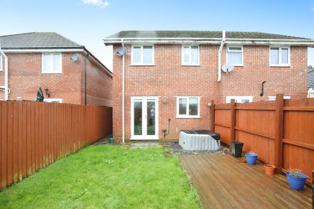 Semi-detached house for sale in Kingswood Close, Hengoed