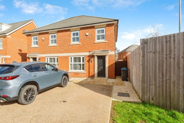 Semi-detached house for sale in Salmons Yard, Newport Pagnell