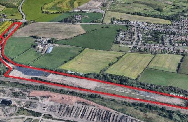 Thumbnail Land to let in Land At The Old Coal Yard, North Wingfield Road, Grassmoor