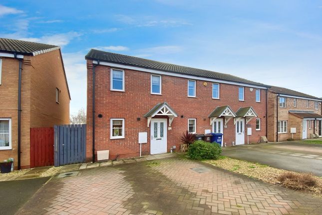 Thumbnail End terrace house to rent in Spruce Way, Selby, North Yorkshire