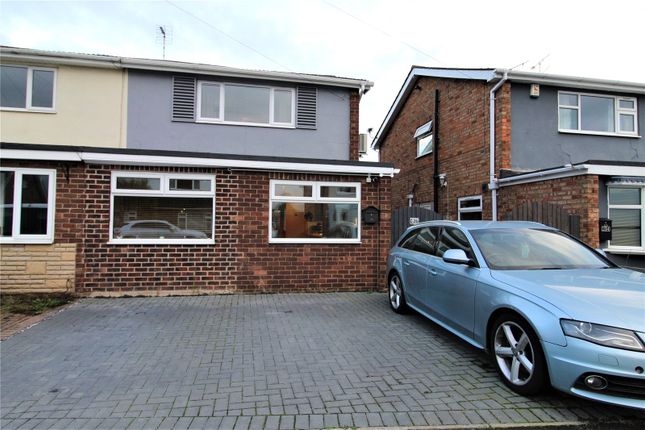 Thumbnail Semi-detached house for sale in Byfield Road, Scunthorpe, North Lincolnshire