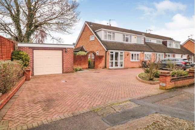 Thumbnail Semi-detached house to rent in Stains Close, Cheshunt
