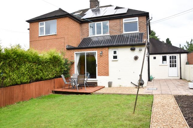 Semi-detached house for sale in The Roche, Cheddleton, Staffordshire