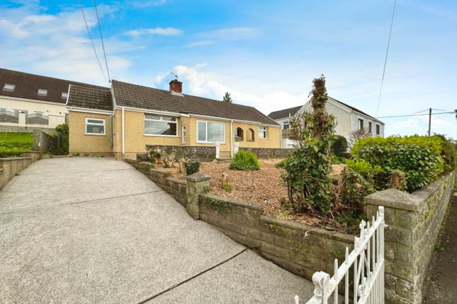 Thumbnail Detached bungalow for sale in Goppa Road, Pontarddulais, Swansea, West Glamorgan