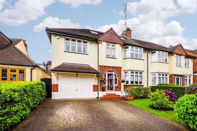 Thumbnail Semi-detached house for sale in Amberley Road, Buckhurst Hill