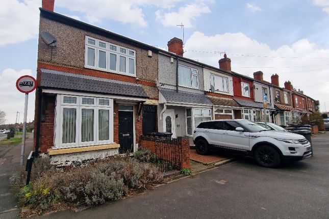 Thumbnail End terrace house for sale in Newtown Road, Bedworth, Warwickshire