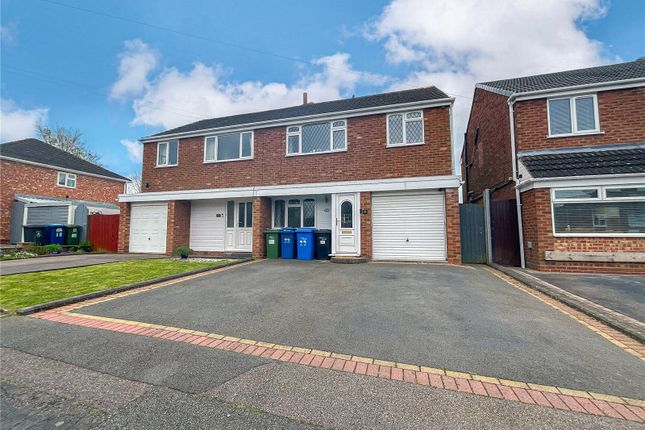 Thumbnail Semi-detached house for sale in Canning Road, Tamworth, Staffordshire