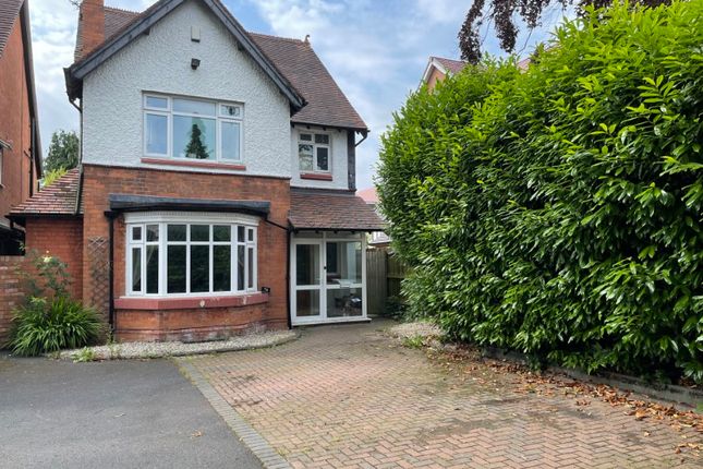 Thumbnail Detached house to rent in Solihull Road, Shirley, Solihull