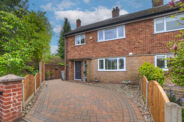 Semi-detached house for sale in Brookland Close, Gunthorpe, Nottingham