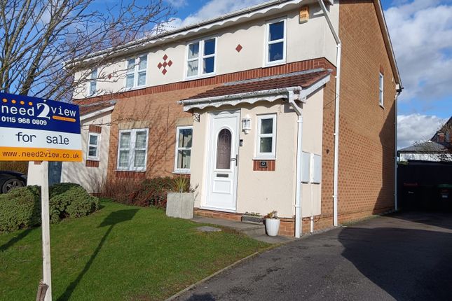 Semi-detached house for sale in Oakham Drive, Selston, Nottingham