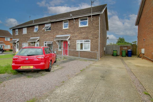 Thumbnail End terrace house for sale in Mallett Close, March