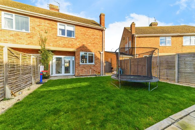 Semi-detached house for sale in Castle Drive, Northborough, Peterborough
