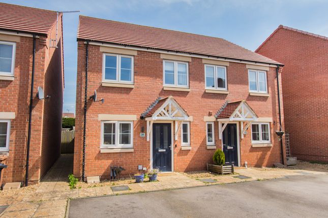 Semi-detached house for sale in Well Spring Close, Finedon, Wellingborough