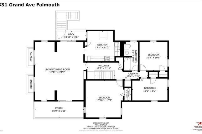 Property for sale in 331 Grand Avenue, Falmouth, Massachusetts, 02540, United States Of America
