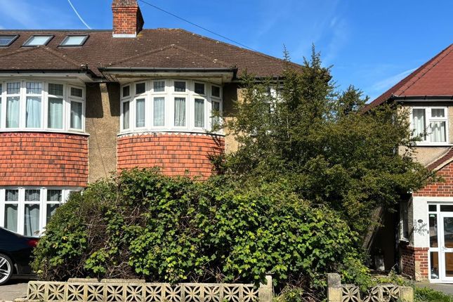 Thumbnail Semi-detached house for sale in 13 Greenview Avenue, Croydon, Surrey