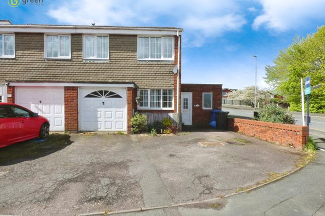 Thumbnail Semi-detached house for sale in Purbrook, Belgrave, Tamworth