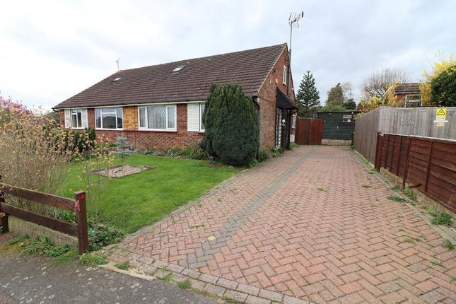 Thumbnail Semi-detached house for sale in Manor Crescent, Hitchin, Hertfordshire