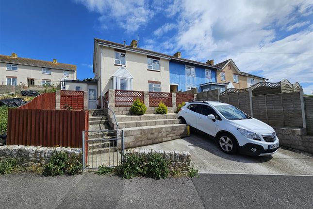 Thumbnail End terrace house for sale in Verne Common Road, Portland