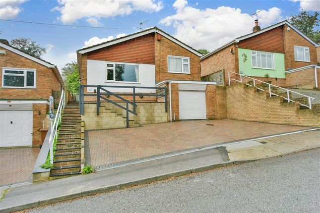 Thumbnail Detached bungalow for sale in Prince Charles Avenue, Walderslade, Chatham, Kent