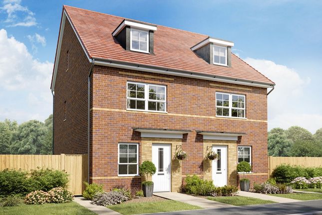 Thumbnail Semi-detached house for sale in "Kingsville" at Blounts Green, Uttoxeter